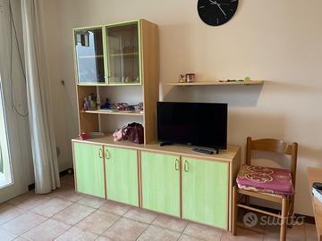 Mobile tv + credenza