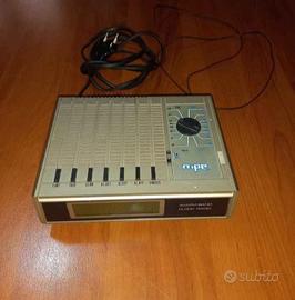 RADIO SVEGLIA MPE VINTAGE RETRÒ ANNI 70