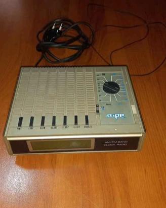 RADIO SVEGLIA MPE VINTAGE RETRÒ ANNI 70