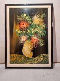 Quadro di vaso con fiori
