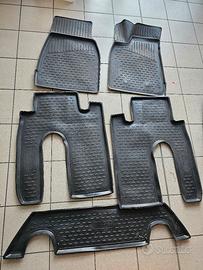 Tesla Modelx tappeti auto in gomma 