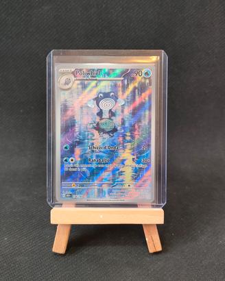 Poliwhirl 176/165 Full Art Di Pokemon 151 - Nm 