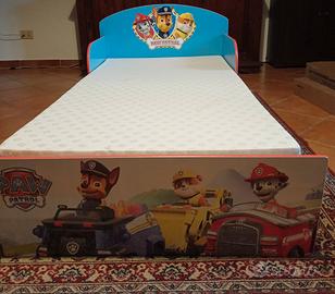 Letto da bambino Paw Patrol 140x75