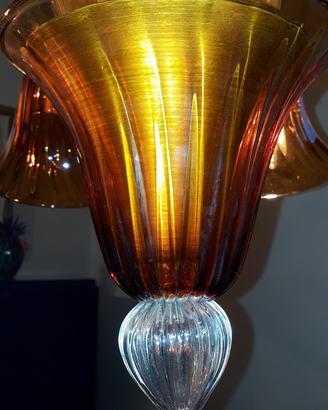 Lampadario vetro murano
