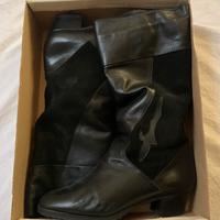 Stivaletti texani Patons Lavaredo in pelle e cuoio