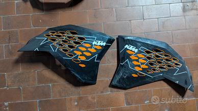 Plastiche varie portatarga KTM EXC SX SMR