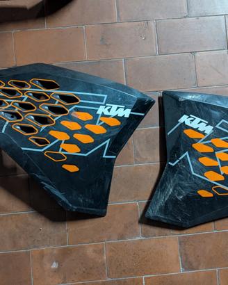 Plastiche varie portatarga KTM EXC SX SMR