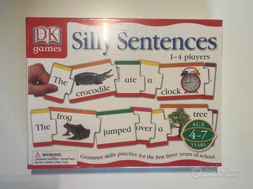 Gioco Silly sentences - Inglese per bambini