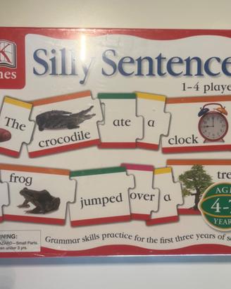 Gioco Silly sentences - Inglese per bambini