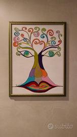 Quadro dipinto a mano 