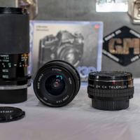 Tamron 28-300  Vivitar 24mm Kenko 2x mc4