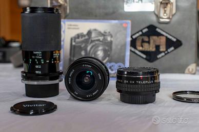 Tamron 28-300  Vivitar 24mm Kenko 2x mc4