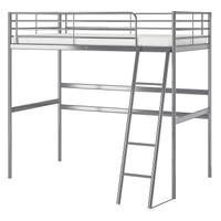 letto a soppalco con materasso Svarta