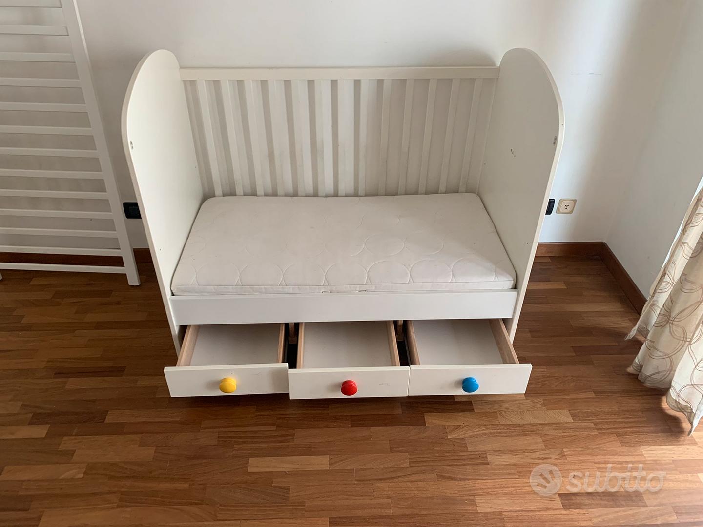 CULLA LETTINO 60X120 IKEA GONATT + MATERASSO - Tutto per i bambini