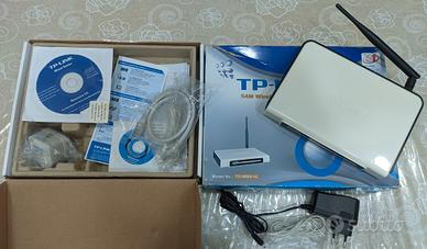 TP-LINK TD-W8901G Modem 4x RJ45 54M Wireless ADSL2