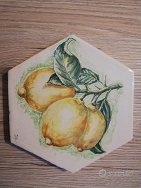 Mattonella in ceramica artistica