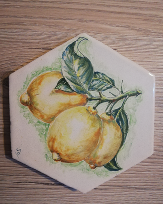 Mattonella in ceramica artistica