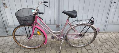 Bicicletta vintage bici 26 freni bacchetta cestino