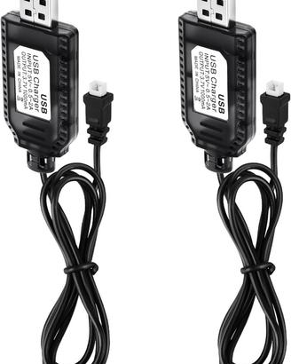 2 Cavi USB JST 2.0 per Batterie LiPo 3.7V