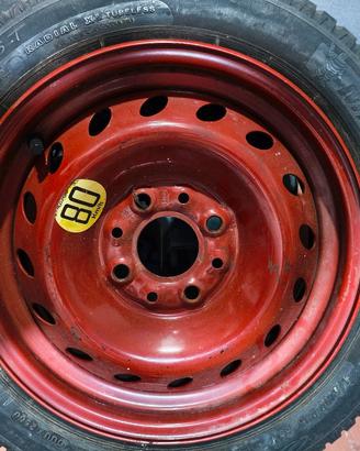 Ruotino Michelin 145/60 R13 Panda e utilitarie
