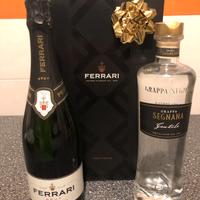 Confezione spumante Ferrari 75cl con bottiglia gra