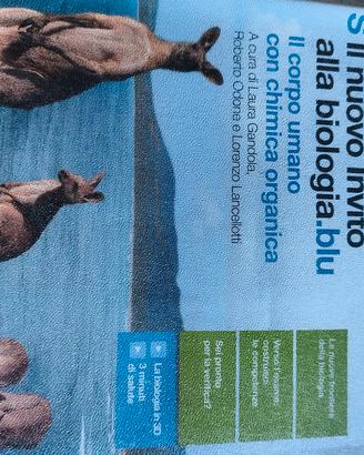 Libro: Il nuovo invito alla biologia Blu