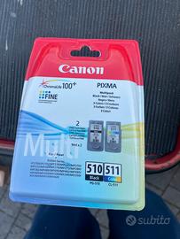 CARTUCCE CANON STAMPANTE NERO E COLORI PRINT