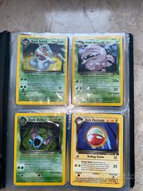 Album carte pokemon vintage e prime edizioni
