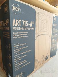 Cassa Attiva RCF Art 715A MK5 15" 1400W (NUOVA)