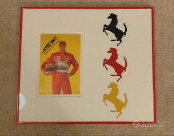 Schumacher con autografo 