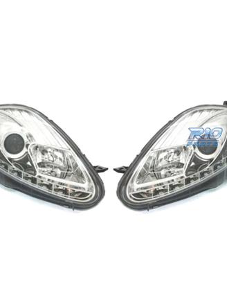 FARI PER FIAT GRANDE PUNTO 05-08 LUCE DIURNA REALE