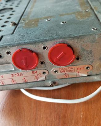 Autoradio d'epoca Autovox '60 AM 6V/12V