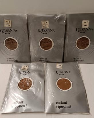 Lotto 2 Collant Luisanna Riposanti Tg 1
