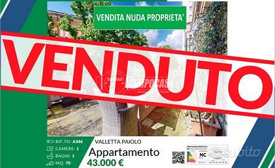 Vendita nuda proprietà - Bilocale ristrutturato co