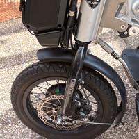 Ruota motorizzata per carrozzina disabili