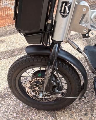 Ruota motorizzata per carrozzina disabili