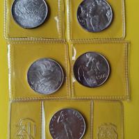 5 Monete da collezione 