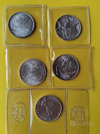5 Monete da collezione 