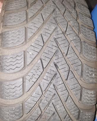Ruote complete ,cerchi in ferro gomme Pirelli Wint