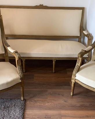 set divano e due poltrone FRANCESI