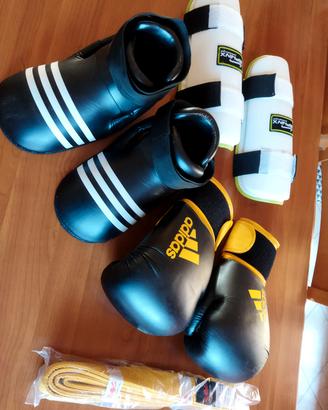kit completo kick boxing 