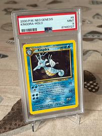 Kingdra Holo Neo Genesis PSA 9 Inglese