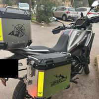 TRIS VALIGIE IN ALLUMINIO - ORIGINALI MOTO MORINI