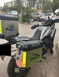 TRIS VALIGIE IN ALLUMINIO - ORIGINALI MOTO MORINI