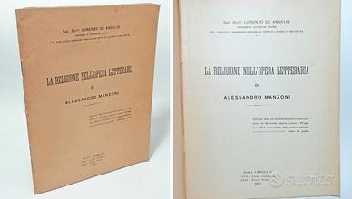 LA RELIGIONE NELL'OPERA LETTERARIA di A. MANZONI