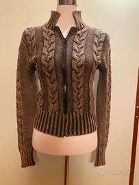 Cardigan cotone pesante