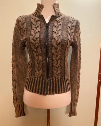 Cardigan cotone pesante