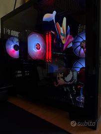 CASE ITEK DARK CAVE MINI MICRO ATX + 4 VENTOLE RGB
