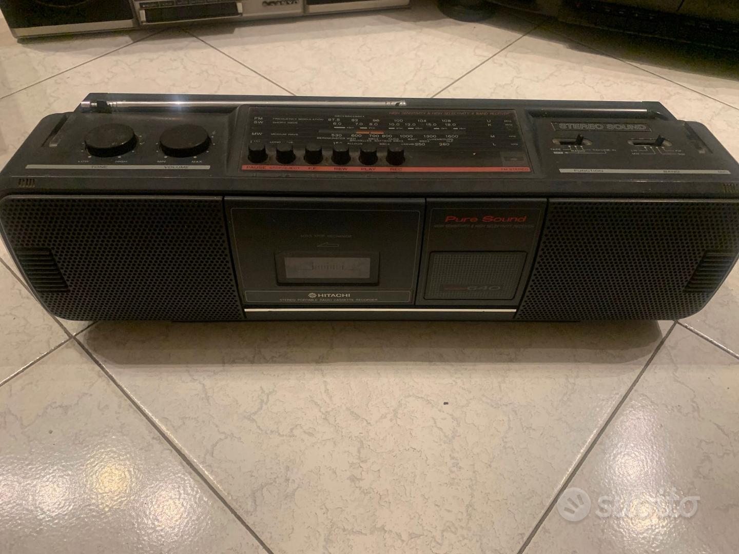 Vintage stereo radio cassette recorder cd hi-fi - Audio/Video In vendita a  Pisa