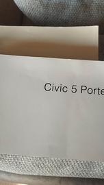 Manuale d' uso completo Honda Civic 2008